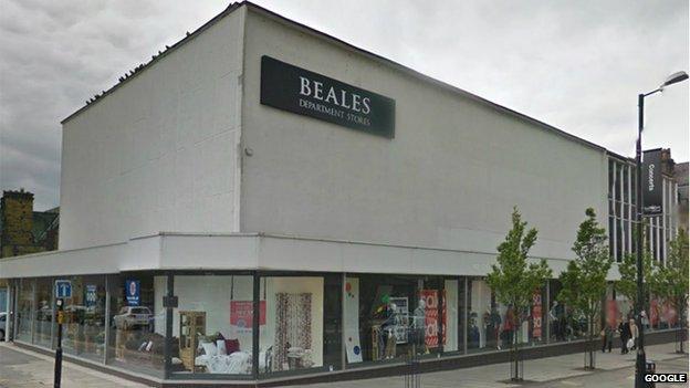 Beales Department Store in Harrogate