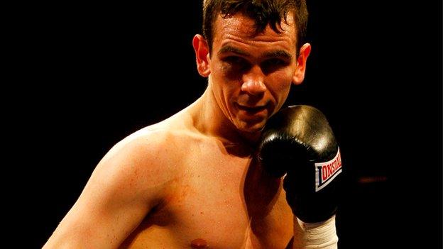 Durham boxer Martin Ward