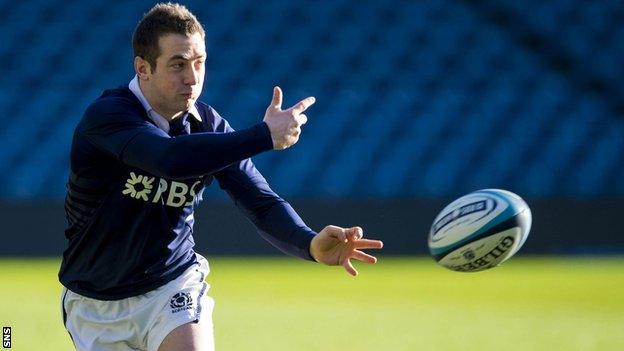 Scotland captain Greig Laidlaw