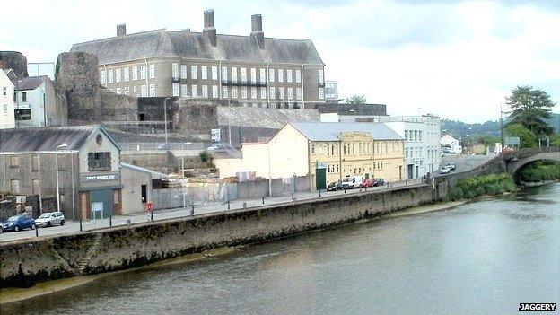 Carmarthenshire council headquarters