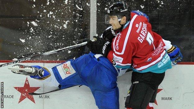 Belfast v Hull Elite League action