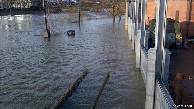 Floods in Shrewsbury