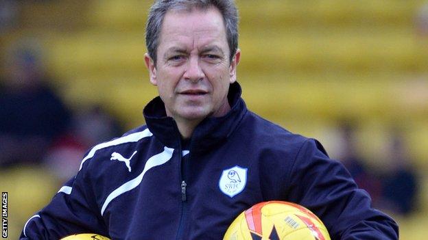 Sheffield Wednesday manager Stuart Gray