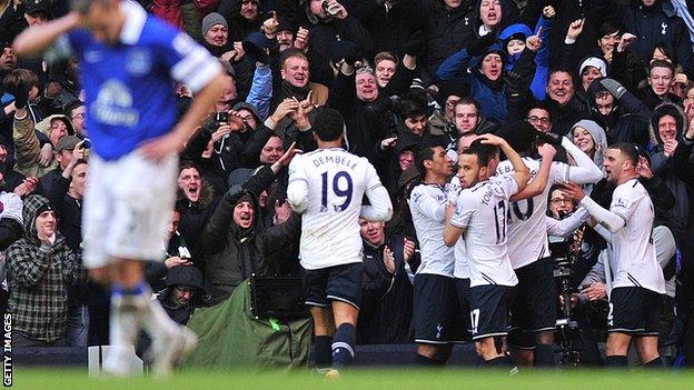 Tottenham 1-0 Everton