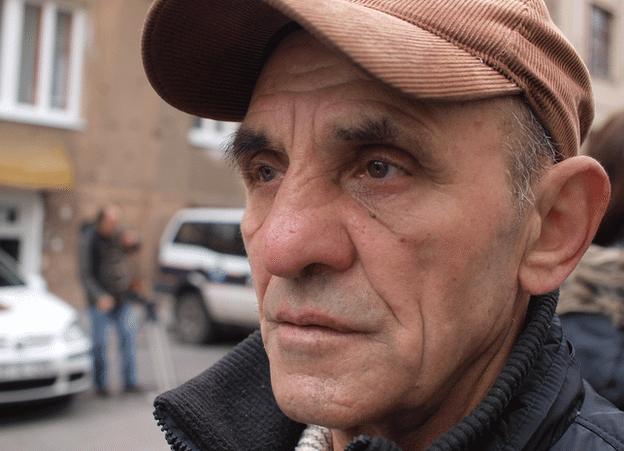 Jozo Simunovic, father of a teenager detained during the rioting in Sarajevo