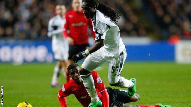 Swansea City's Marvin Emnes