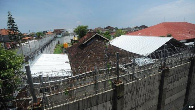 Kerobokan prison in Bali