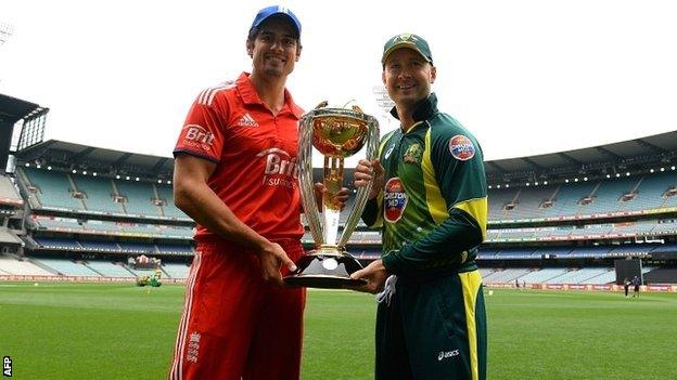 Alastair Cook and Michael Clarke