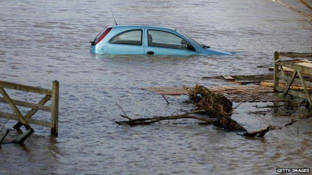 Floods in Somerset