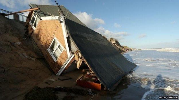 Damage in Hemsby