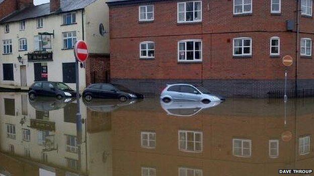 Flooded Cars