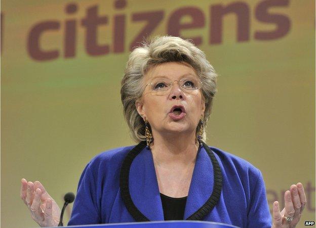 Viviane Reding - file pic