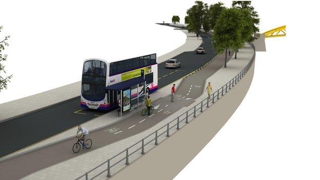 Plans for new cycleway