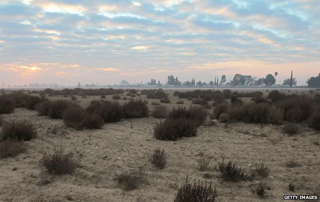 California drought, February 2014