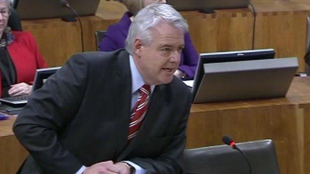 First Minister Carwyn Jones