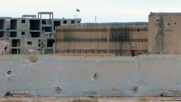 Prison in central Aleppo (6 February 2014)