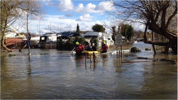 Flood rescue