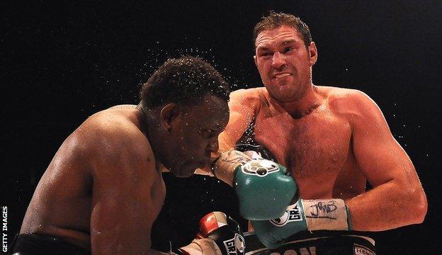 Dereck Chisora and Tyson Fury