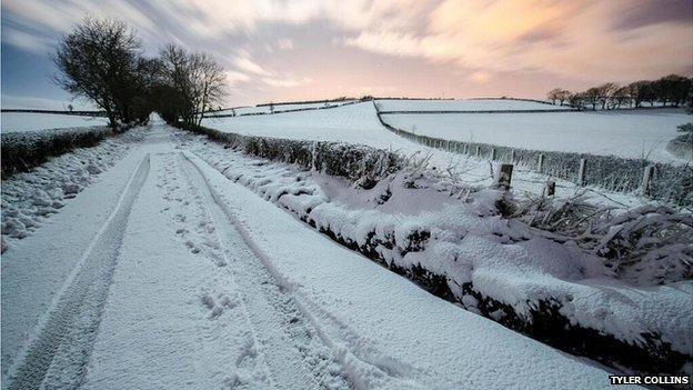 The Backhill Road in Derry - by Tyler Collins