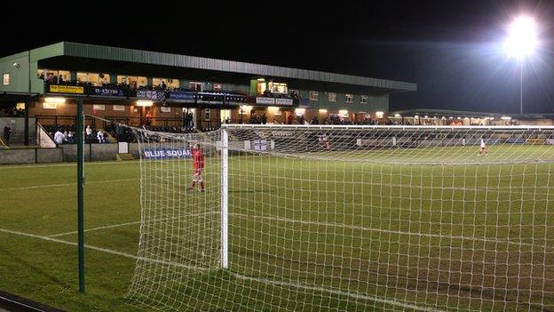 Salisbury City's Raymond McEnhill stadium