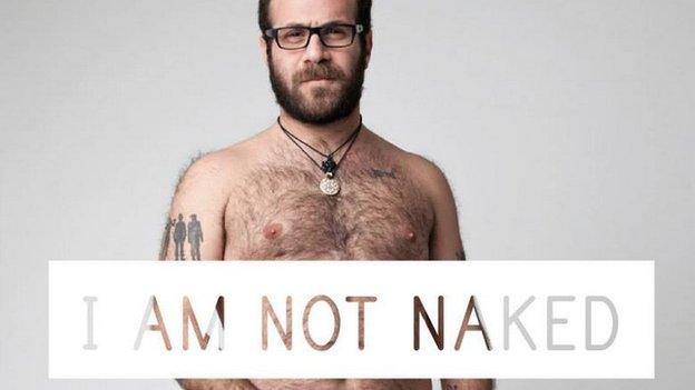 Photo posted on I Am Not Naked Facebook page