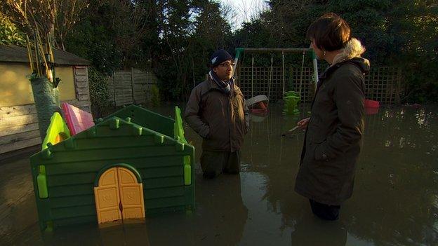 Ham Sandhu standing outside his house in Wraysbury