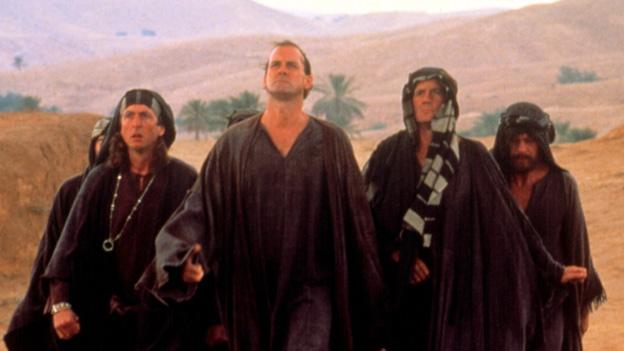 Screen shot from Life of Brian - anti-Roman rebels