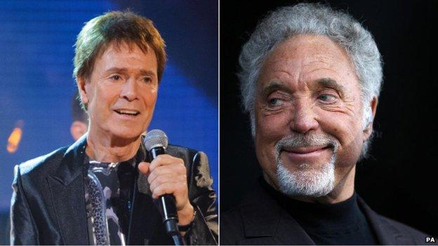 Sir Cliff Richard/Sir Tom Jones