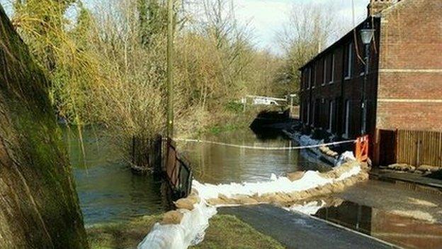 River Itchen, Winchester