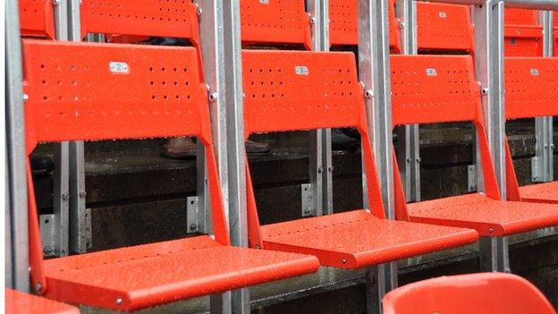 Rail Seats at Ashton Gate