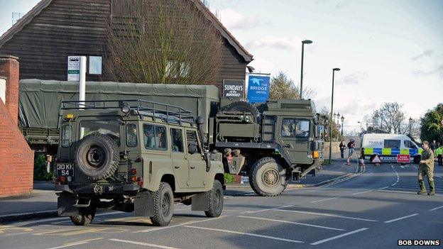 The Army in Chertsey