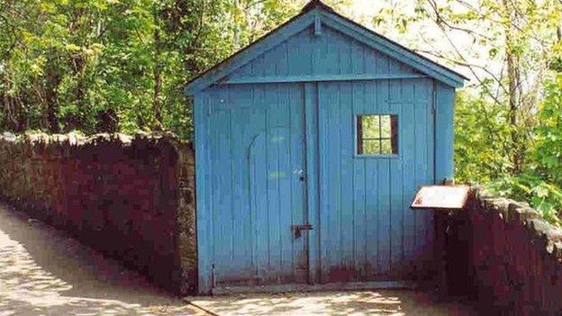 The shed