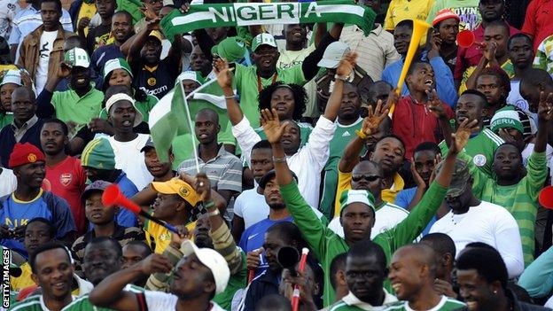 Nigeria fans