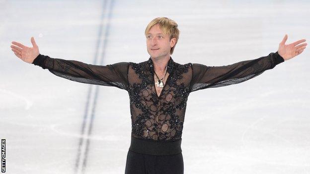 Evgeni Plushenko at Sochi 2014