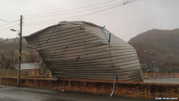 Roofing at Porthmadog