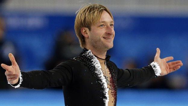 Evgeni Plushenko at Sochi 2014