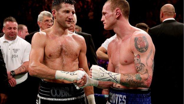 Carl Froch and George Groves