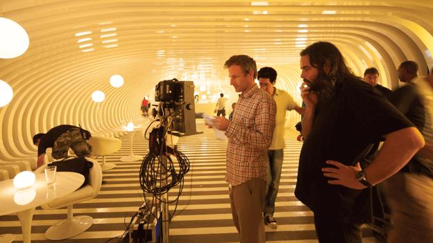 Spike Jonze on film set
