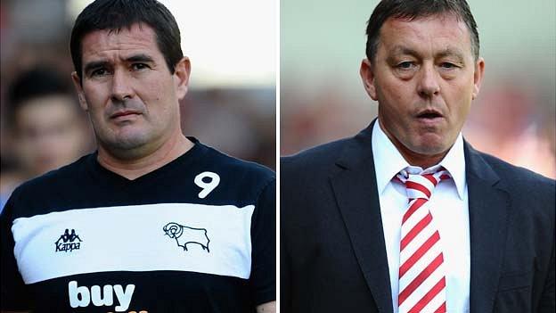 Nigel Clough and Billy Davies