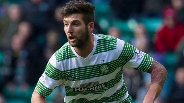 Celtic midfielder Charlie Mulgrew