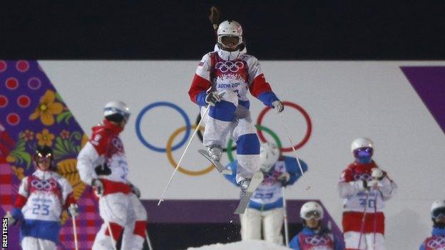 Russian ski cross racer Maria Komissarova