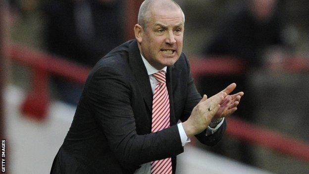 Brentford manager Mark Warburton