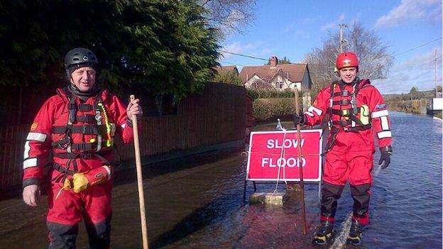 West Yorkshire fire crews helping in the south