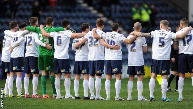 Preston North End players