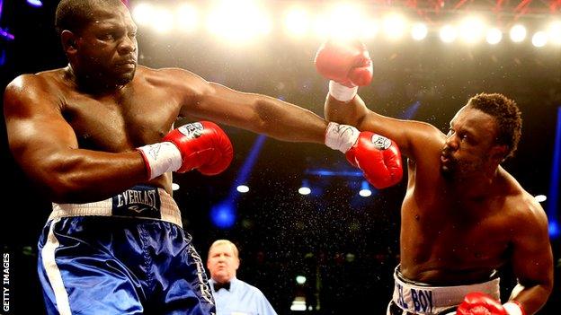 Dereck Chisora and Kevin Johnson