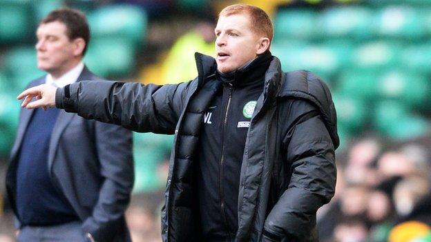 Celtic manager Neil Lennon