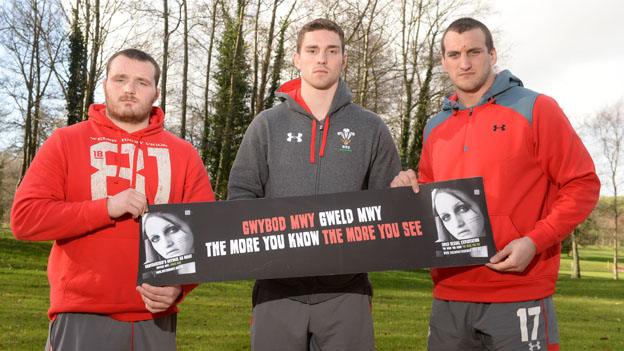 Wales rugby stars