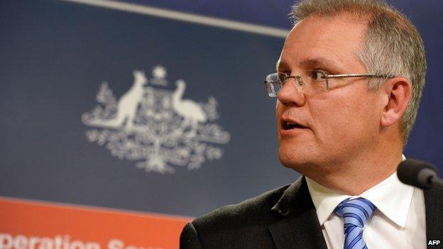 File photo: Australian Minister for Immigration and Border Protection Scott Morrison