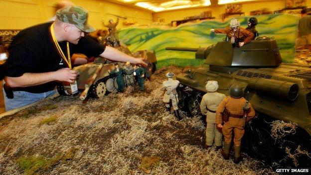 GI Joes on display