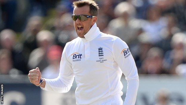 Former England spinner Graeme Swann